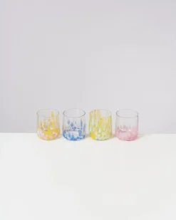 Hot Motel a Miio Alegria - Glass Small Big Drops Pink big drops rosa