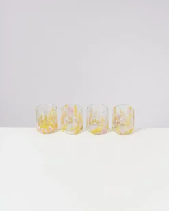 Cheap Motel a Miio Alegria - Glass Small Big Drops Pink Yellow big drops rosa gelb