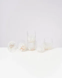 Outlet Motel a Miio Alegria - Set Of 6 Glasses Large Drops sand