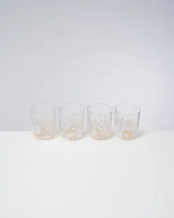 Online Motel a Miio Alegria - Set Of 4 Glasses Large Drops sand