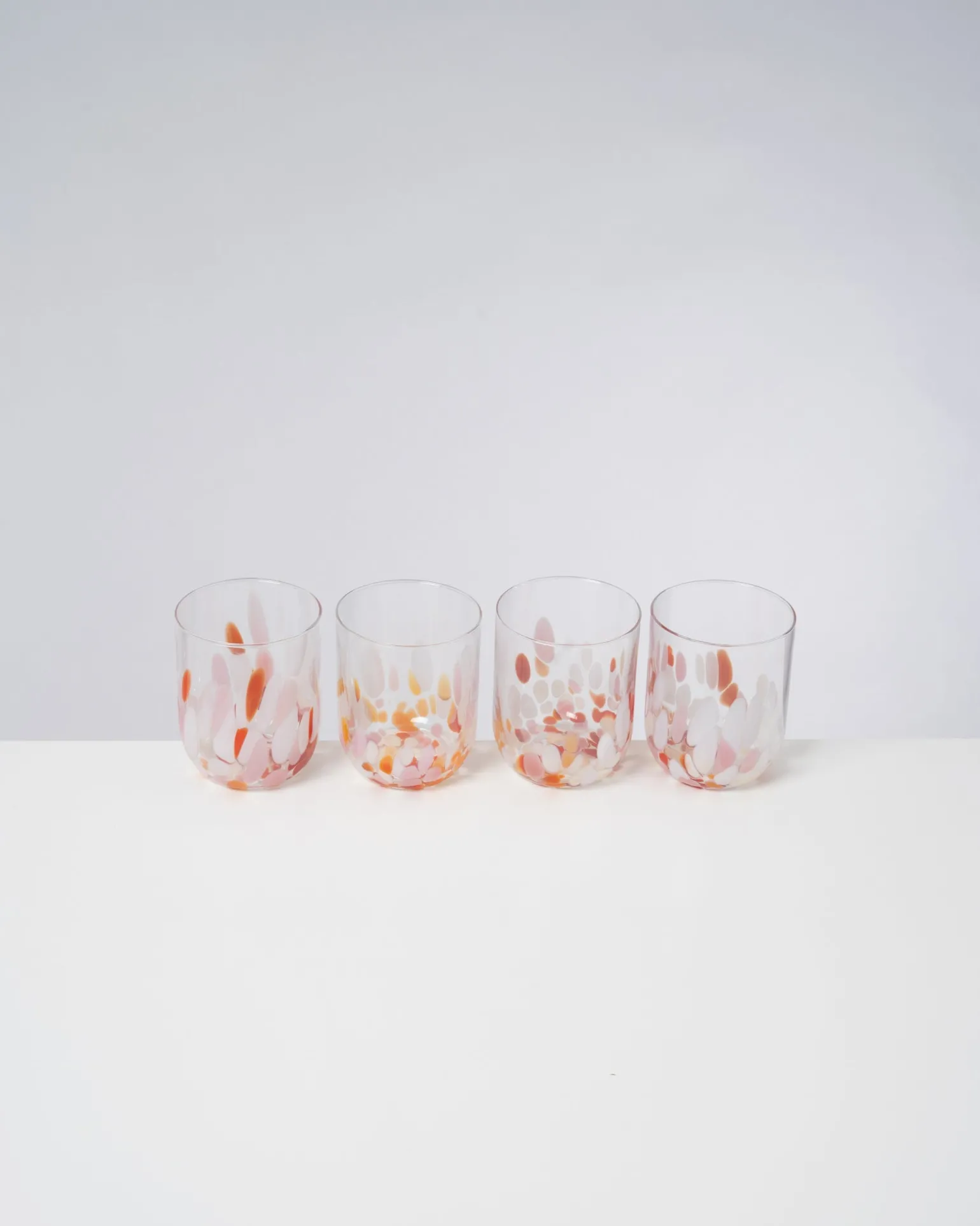 Sale Motel a Miio Alegria - Set Of 4 Glasses Large Drops Goldfish drops goldfisch
