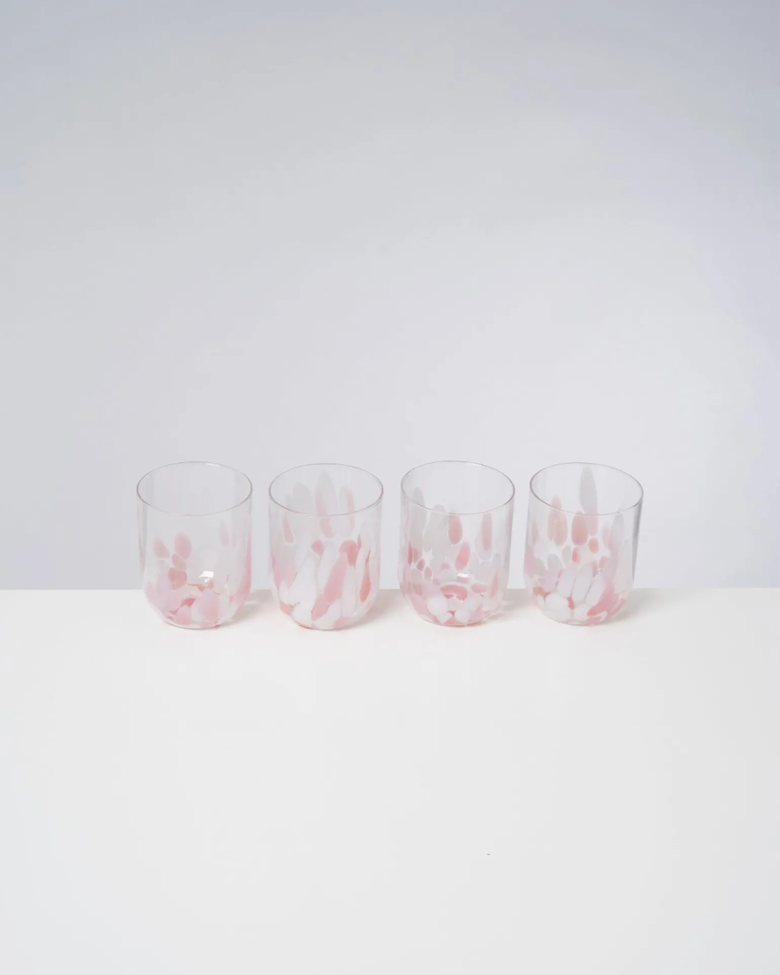 Store Motel a Miio Alegria - Set Of 4 Glasses Large Drops Rose rosé
