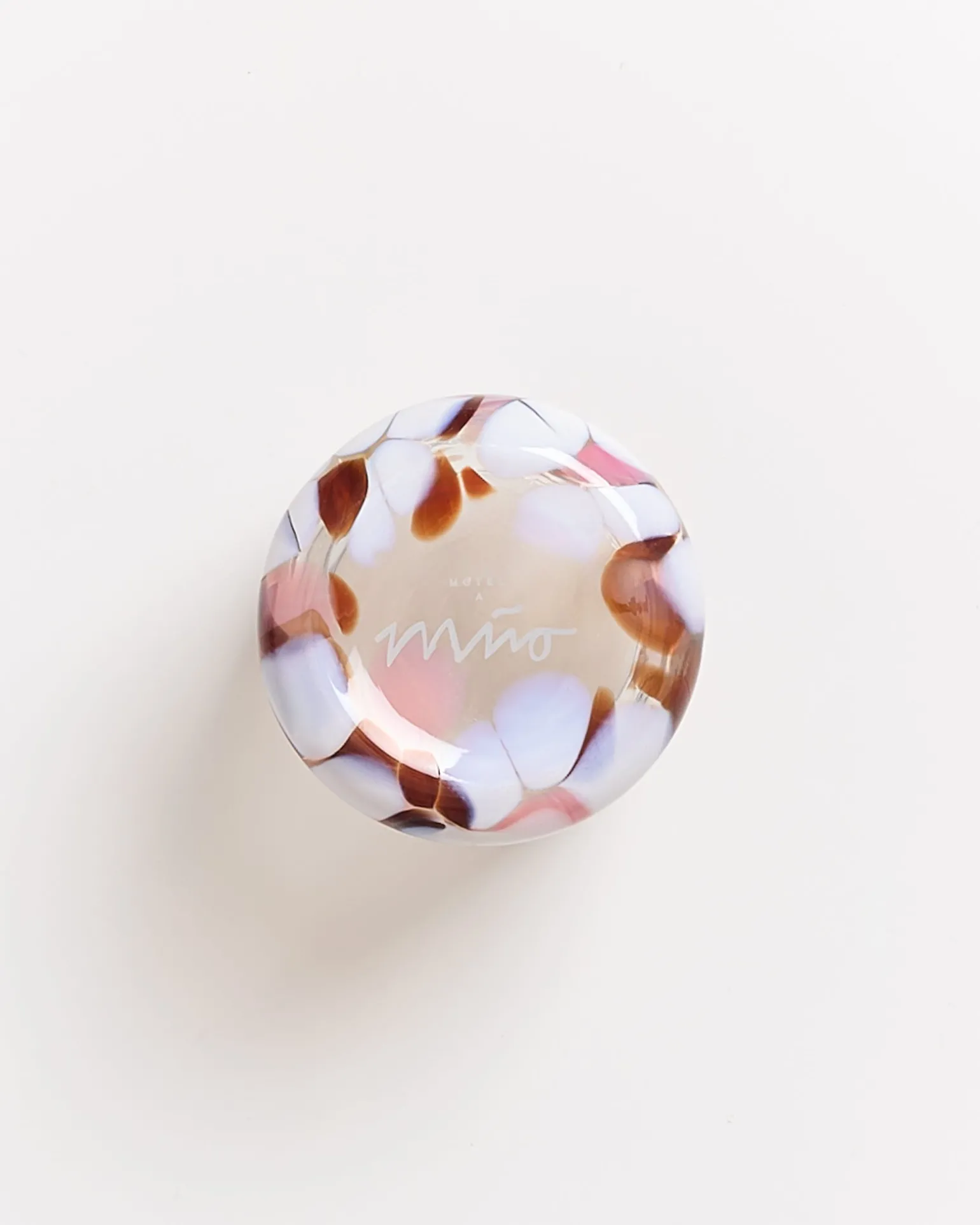 Online Motel a Miio Alegria 6er Set Glas Klein big drops bernstein rosa