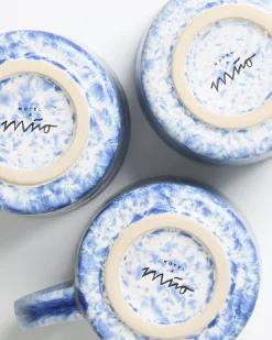 Flash Sale Motel a Miio Almada - Mug Big Blue Speckled blau gesprenkelt