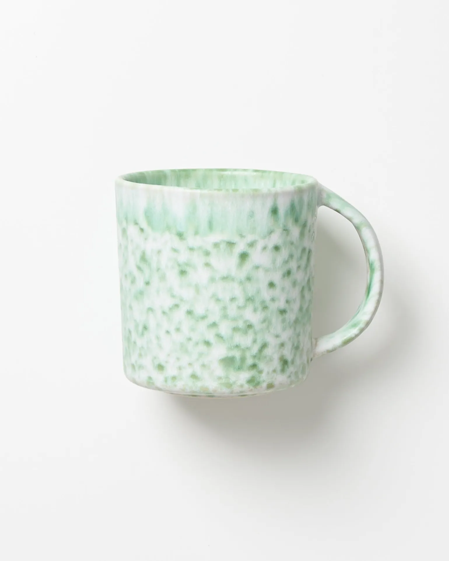 Online Motel a Miio Almada - Mug Big Green Speckled grün gesprenkelt