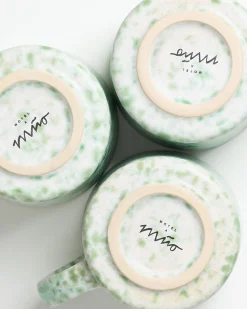 Online Motel a Miio Almada - Mug Big Green Speckled grün gesprenkelt