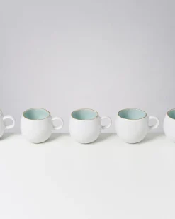 Shop Motel a Miio Areia - Mug Big With Gold Rim azure