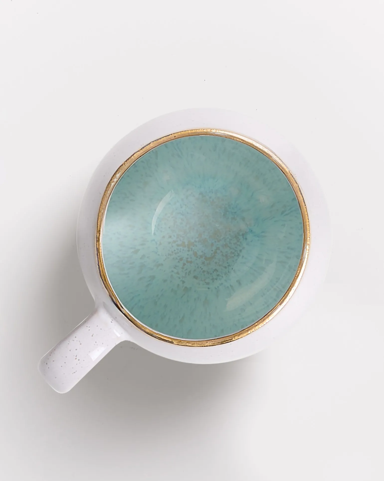 Shop Motel a Miio Areia - Mug Big With Gold Rim azure