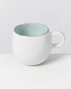 Shop Motel a Miio Areia - Mug Big With Gold Rim azure