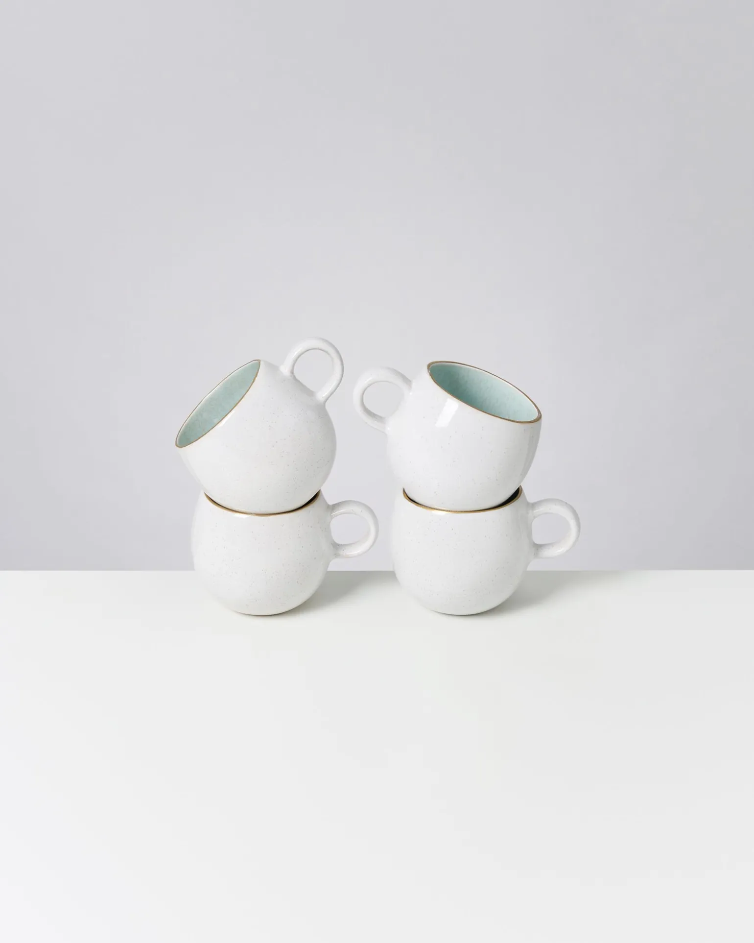 Shop Motel a Miio Areia - Mug Big With Gold Rim azure