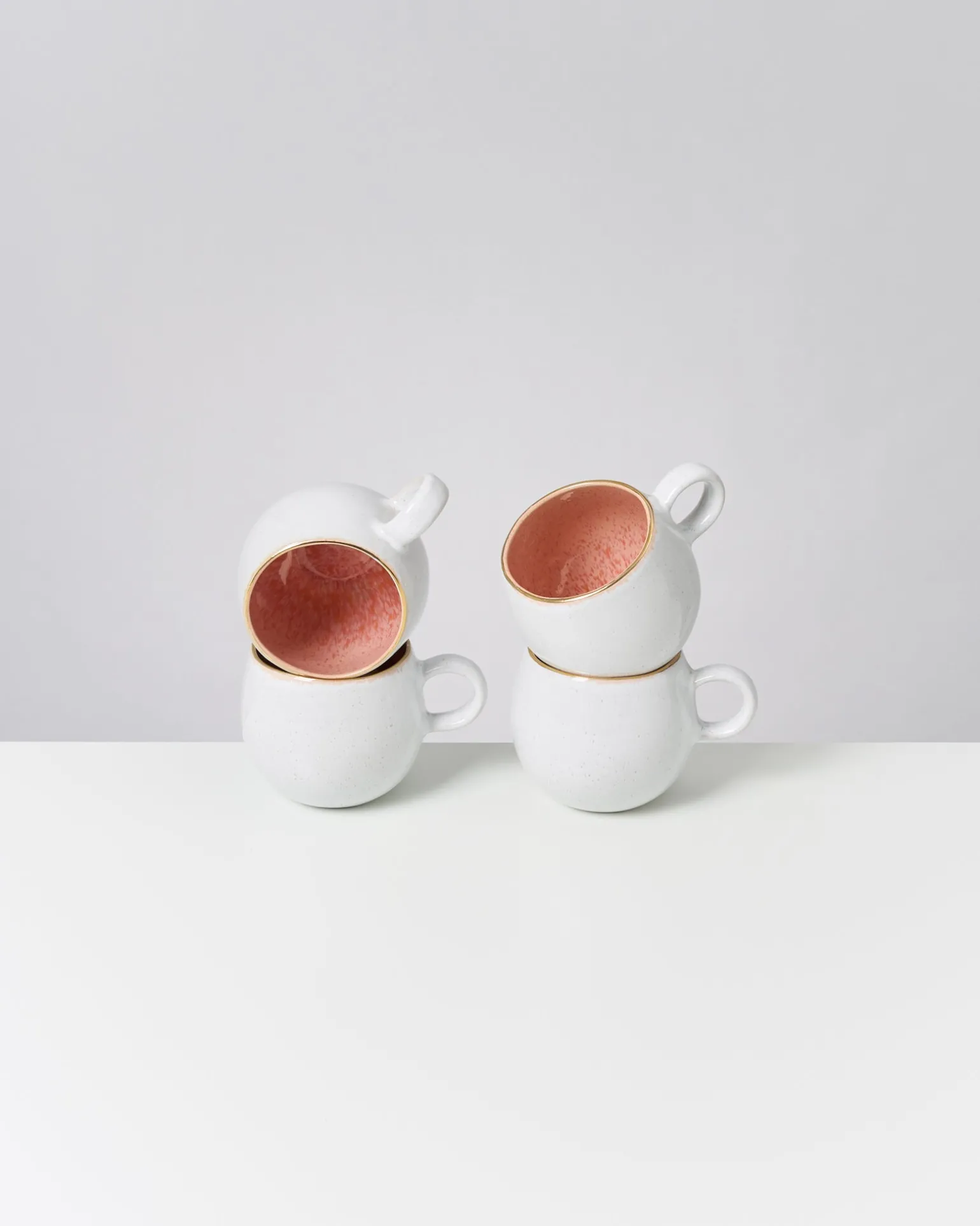 Flash Sale Motel a Miio Areia - Mug Big With Gold Rim pink