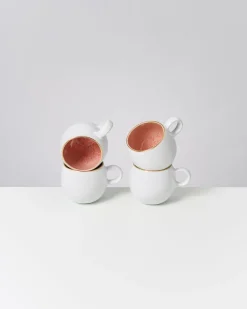 Flash Sale Motel a Miio Areia - Mug Big With Gold Rim pink