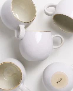 Best Sale Motel a Miio Areia - Mug Big With Gold Rim sand