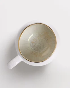 Best Sale Motel a Miio Areia - Mug Big With Gold Rim sand