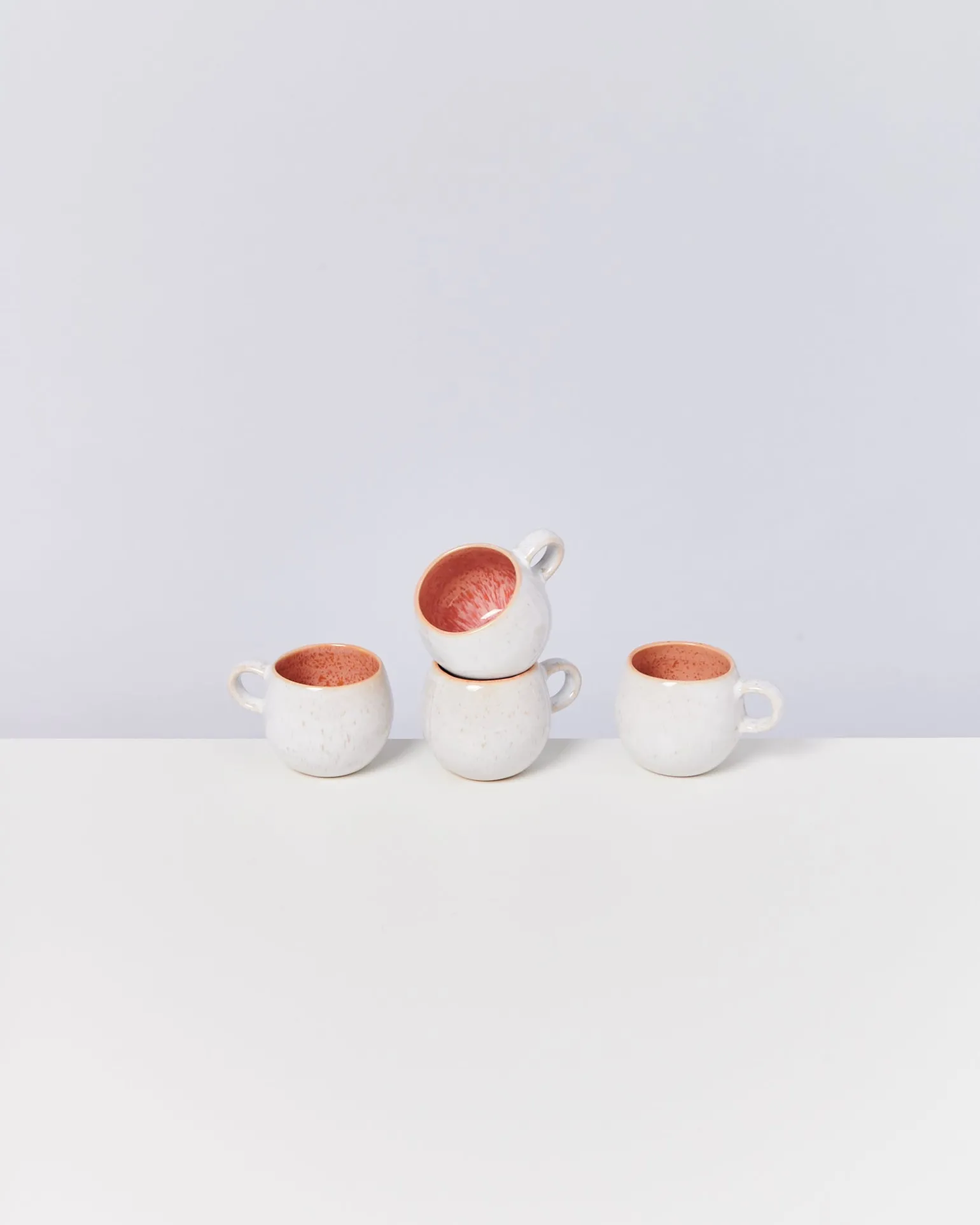 Fashion Motel a Miio Areia - Set Of 4 Espressomugs pink