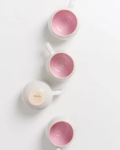 Store Motel a Miio Areia - Set Of 4 Mugs Big rose