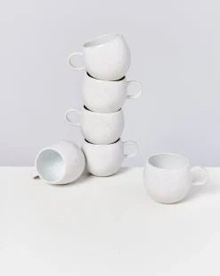 Discount Motel a Miio Areia - Set Of 6 Mugs Big white
