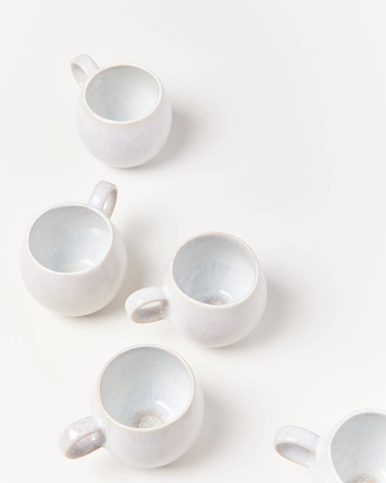 Store Motel a Miio Areia - Set Of 4 Mugs Big white