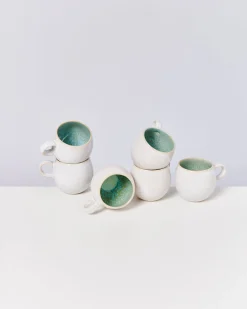 Shop Motel a Miio Areia - Set Of 6 Mugs Small mint