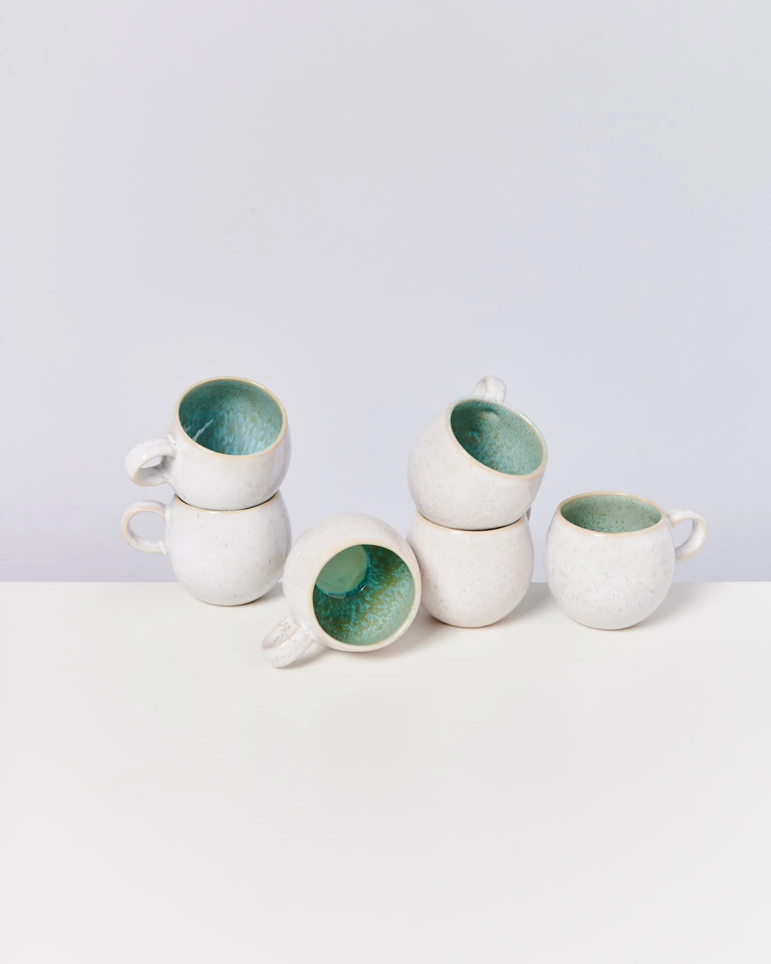 Shop Motel a Miio Areia - Set Of 6 Mugs Small mint