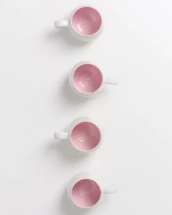 Cheap Motel a Miio Areia - Set Of 4 Mugs Small rose