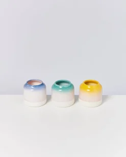 Cheap Motel a Miio Bebé Vase - Yellow Rose Speckled gelb rosa gesprenkelt