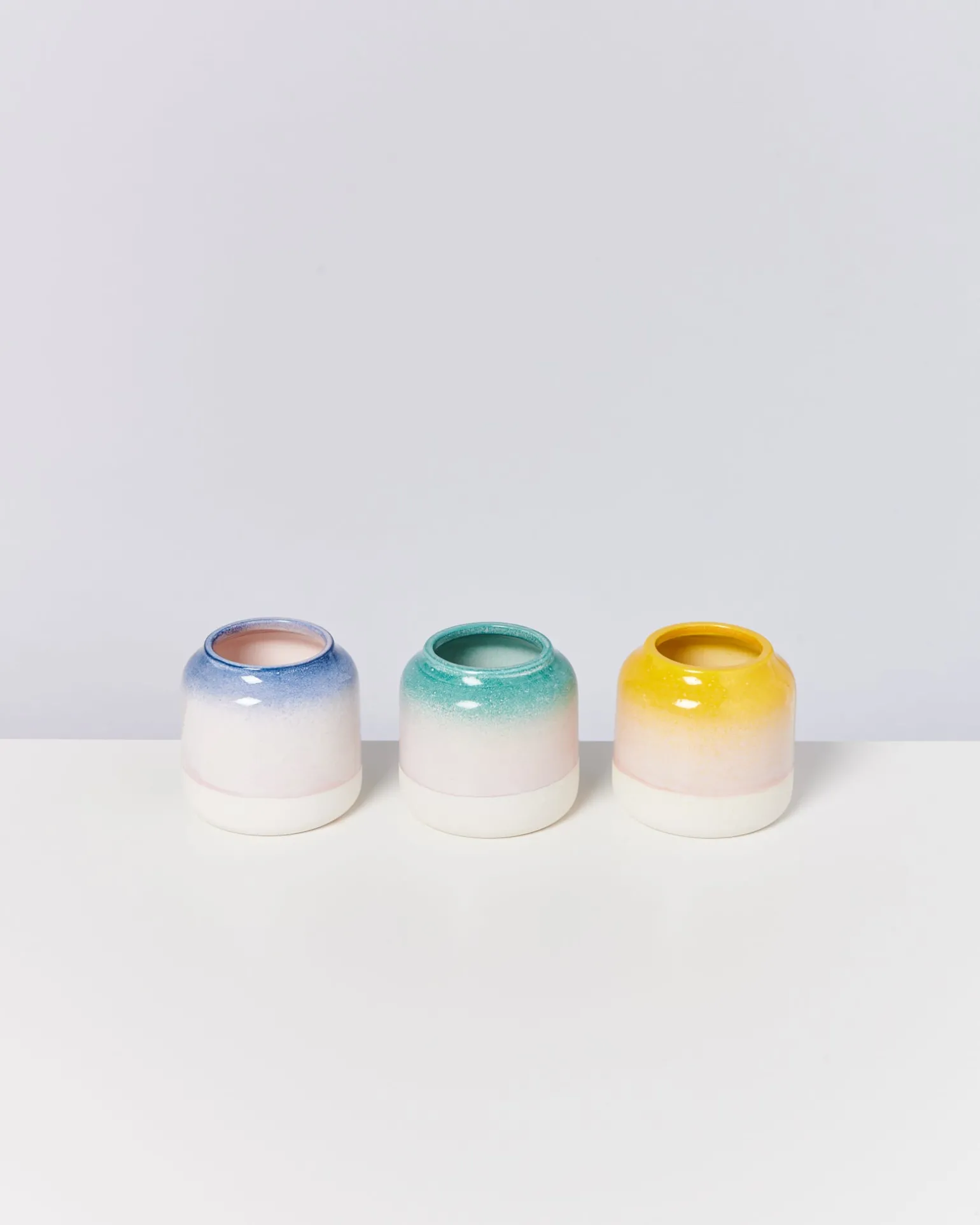 Cheap Motel a Miio Bebé Vase - Yellow Rose Speckled gelb rosa gesprenkelt