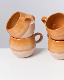 Cheap Motel a Miio Bica - Set Of 4 Mugs Big orange