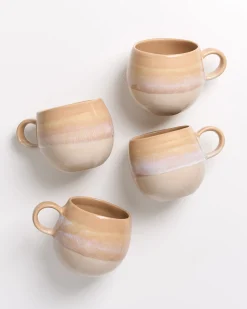 Fashion Motel a Miio Bica - Set Of 4 Mugs Big sand