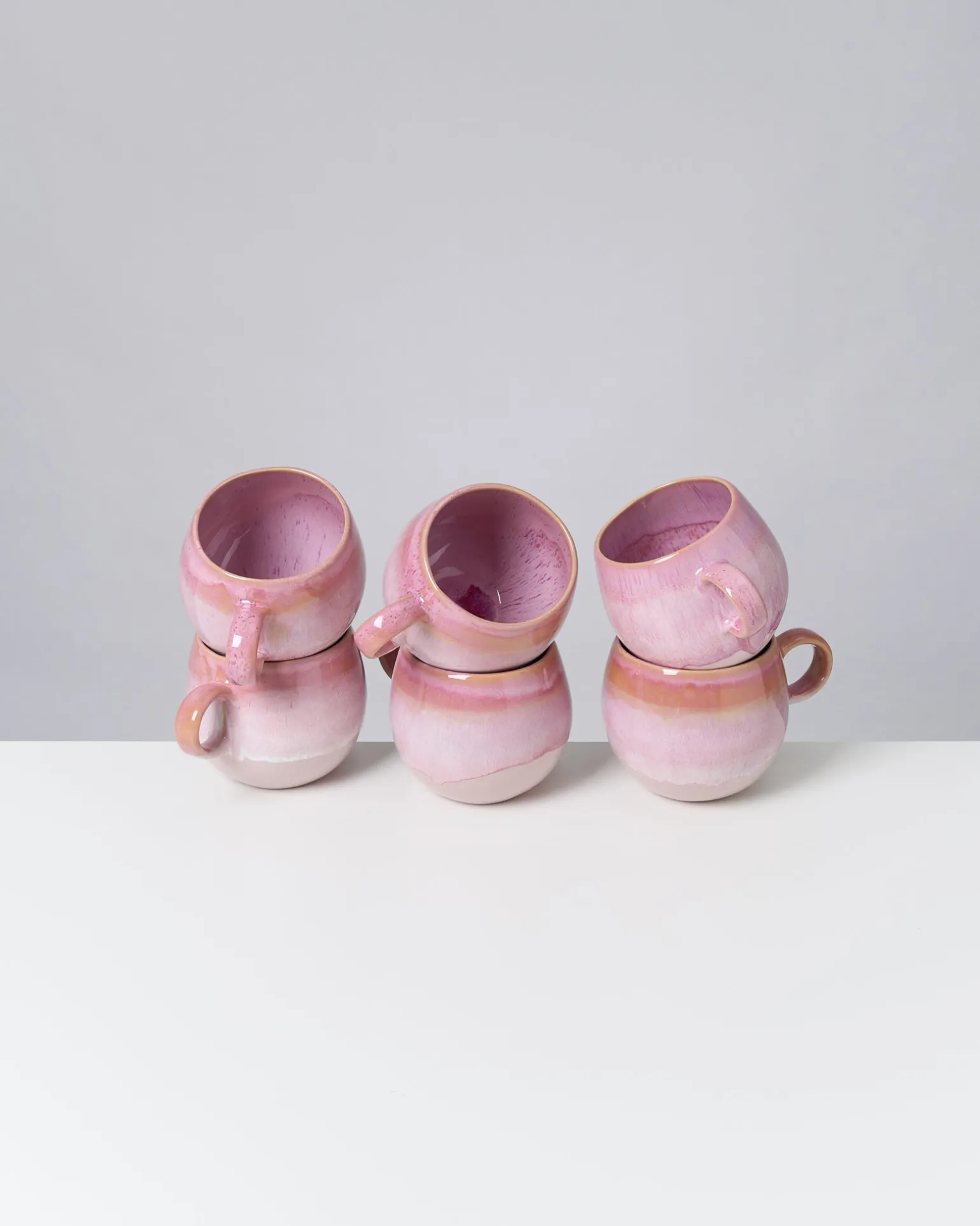 Best Sale Motel a Miio Bica 6er Set Tasse Groß pink