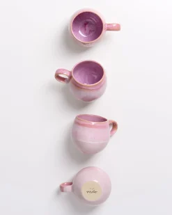 Cheap Motel a Miio Bica 4er Set Tasse Klein pink