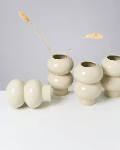 Shop Motel a Miio Bispo Vase beige