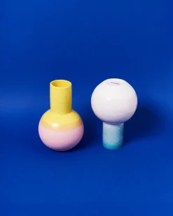 New Motel a Miio Bola Vase M - yellow rose