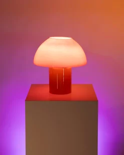 Store Motel a Miio Cogumelo - Glass Lamp Orange Red orange rot