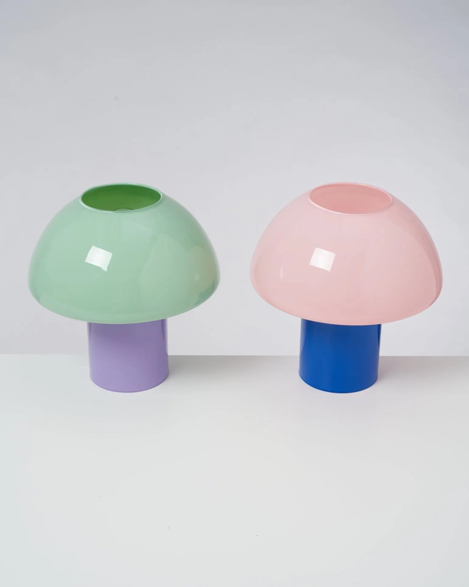 Discount Motel a Miio Cogumelo - Glass Lamp Pink Blue rosa blau