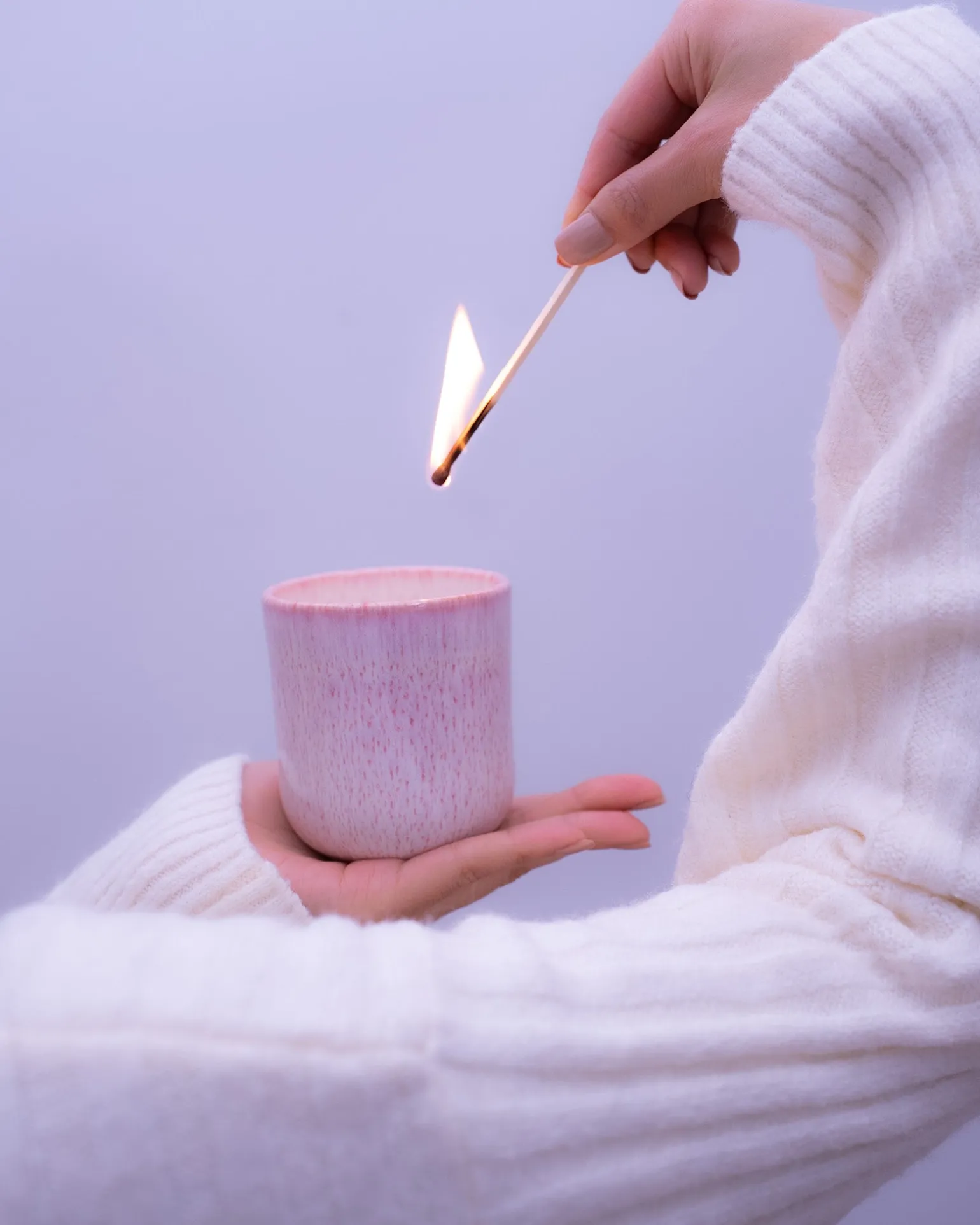 Best Sale Motel a Miio Copa Alto - Scented Candle "Black Pomegranate" Pink rosa