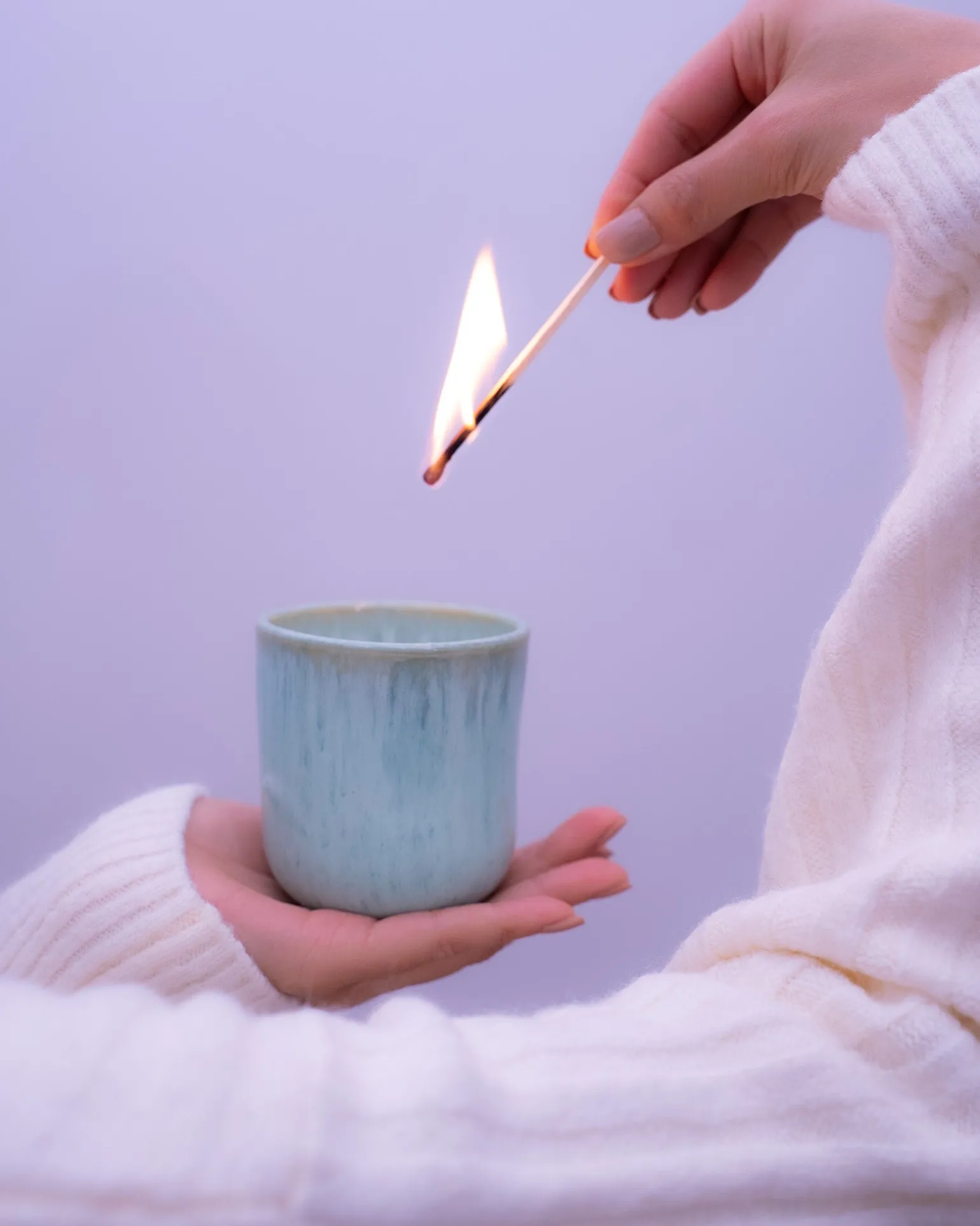 Online Motel a Miio Copa Alto - Scented Candle "Juniper Pine" Mint mint