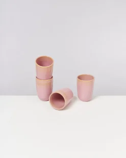 Online Motel a Miio Copa Alto - Set Of 4 Cups Big Yellow Rosé gelb rosé
