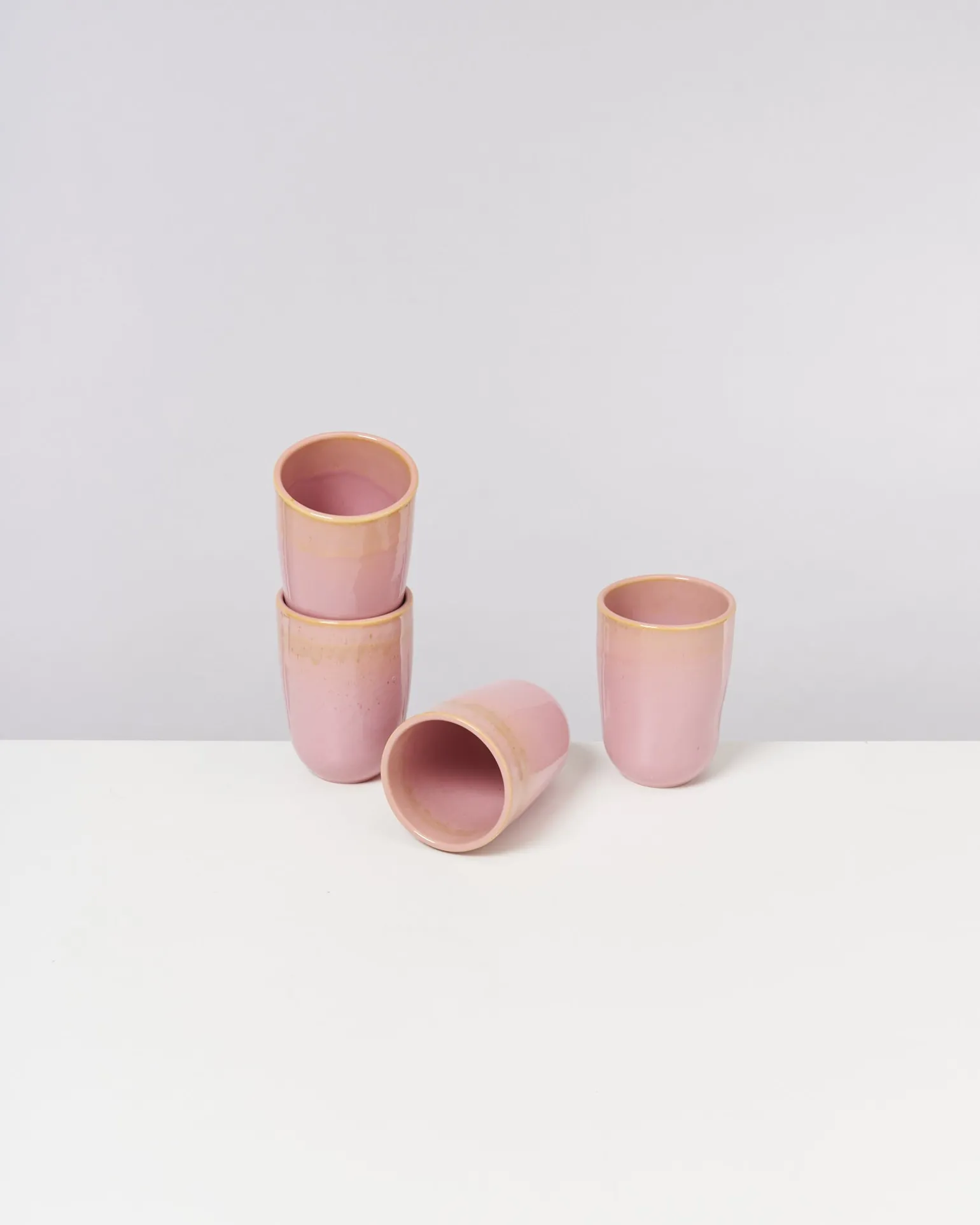 Online Motel a Miio Copa Alto - Set Of 4 Cups Big Yellow Rosé gelb rosé