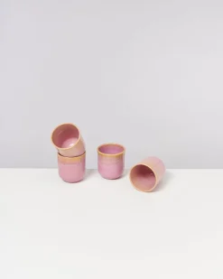 Discount Motel a Miio Copa Alto - Set Of 4 Cups Small Yellow Rose gelb rosé