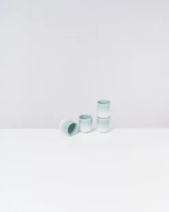 Flash Sale Motel a Miio Copa Alto - Set Of 4 Espressocups jade
