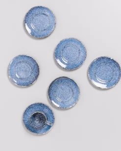 Sale Motel a Miio Cordoama - Espresso Saucer Blue Speckled speckled blue