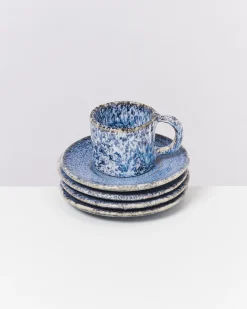 Sale Motel a Miio Cordoama - Espresso Saucer Blue Speckled speckled blue