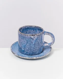 Fashion Motel a Miio Cordoama - Saucer Blue Speckled blau gesprenkelt