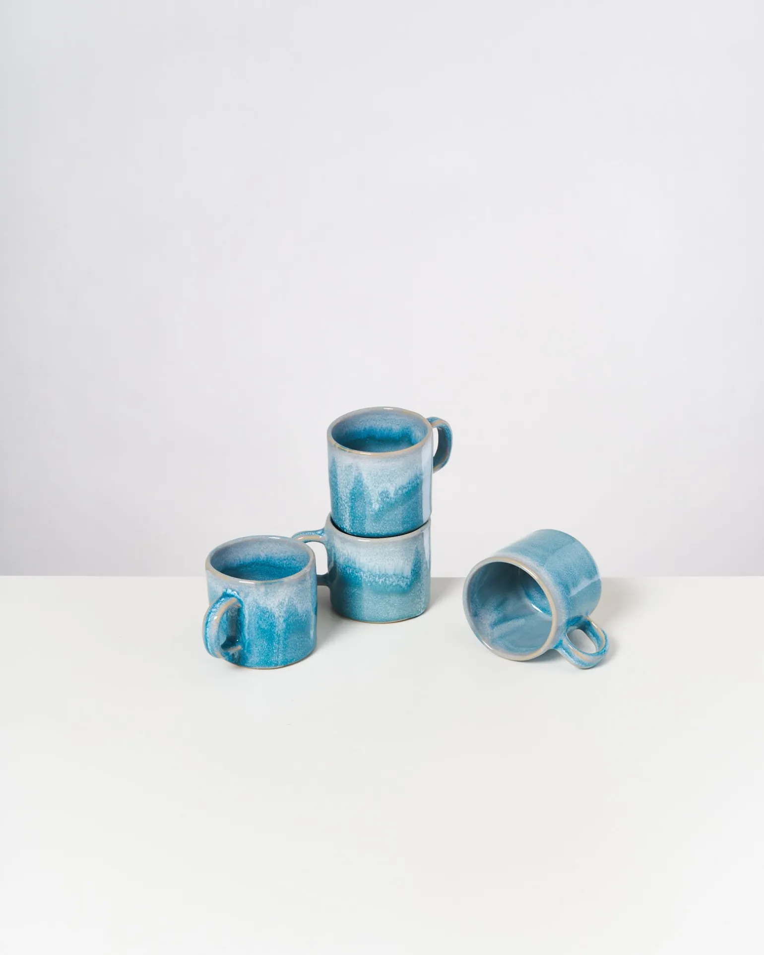 Store Motel a Miio Cordoama - Set Of 4 Mugs Small aqua