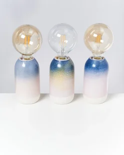 Clearance Motel a Miio Farol - Lamp Blue Rose Speckled blue pink speckled