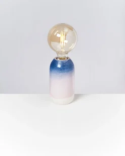 Clearance Motel a Miio Farol - Lamp Blue Rose Speckled blue pink speckled