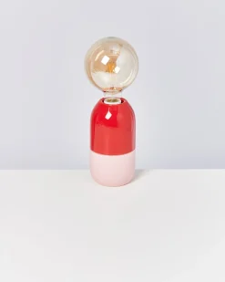 Online Motel a Miio Farol - Lamp red rose