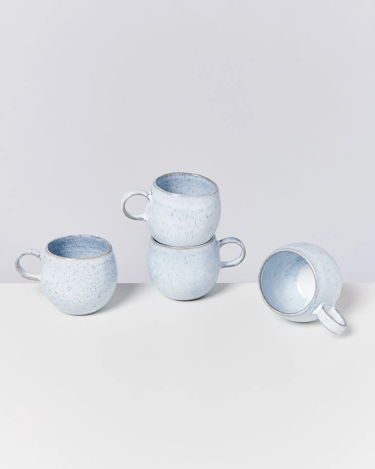 Online Motel a Miio Frio - Set Of 4 Mugs Big blau weiß