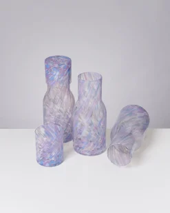 Fashion Motel a Miio Joia - Decanter Drops Blue Lilac blau lila